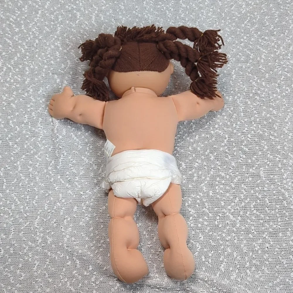 CABBAGE PATCH DOLL PA-3 Brown braided Hair Blue Eyed Girl Vintage 2004
